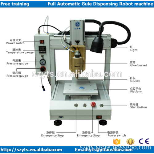 CE certificate high quality Automatic Glue Dispensing Machine Aluminum Glue Dispensing Robot mobile phone repairing machine
